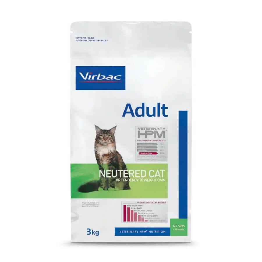 Virbac Veterinary HPM Adult Neutered Cat 3 Kg 3 Virbac Veterinary HPM Adult Neutered Cat 3 Kg