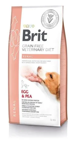 Brit Veterinary Grain Free Brit Vet Diet Dog Renal Grain Free 12 Kg
