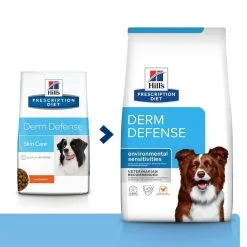 Hill's Prescription Diet Hill's Prescription Diet Canine Derm Defense 12 Kg -nourriture pour chien Ventes 2023 52742008905 0 prescription diet chien derm defense croquettes poulet 2