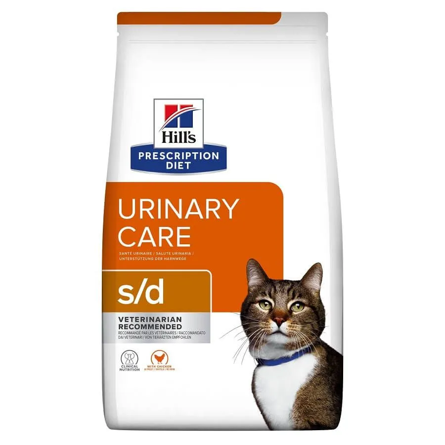 Hill's Prescription Diet Hill's Prescription Diet Feline S/D Urinary 3 Kg 3 Hill's Prescription Diet Hill's Prescription Diet Feline S/D Urinary 3 Kg