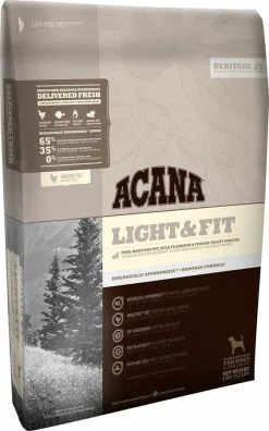 Acana Heritage Light & Fit Chien 2 Kg - Destockage -nourriture pour chien Ventes 2023 acana dog light and fit 1800 1
