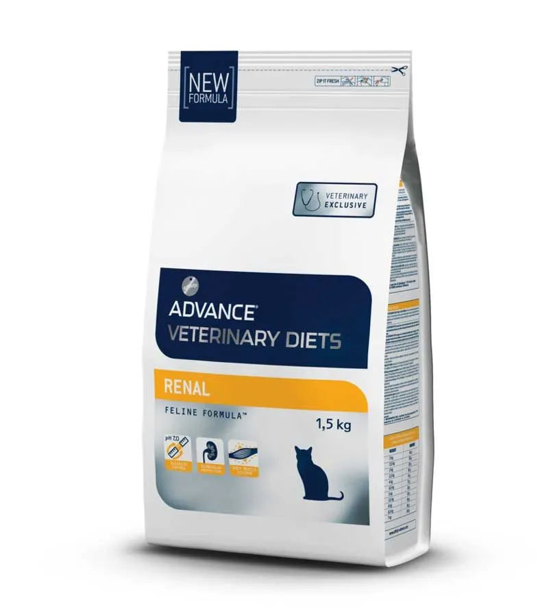 Advance Veterinary Diets Chat Renal 1,5 Kg 3 Advance Veterinary Diets Chat Renal 1,5 Kg