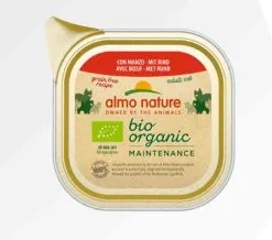 Almo Bio Organic Almo Nature Chat Bio Maintenance Boeuf 19 X 85 G