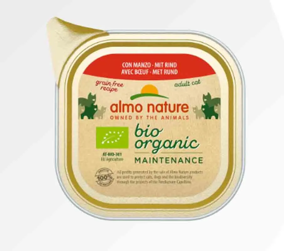 Almo Bio Organic Almo Nature Chat Bio Maintenance Boeuf 19 X 85 G 3 Almo Bio Organic Almo Nature Chat Bio Maintenance Boeuf 19 X 85 G