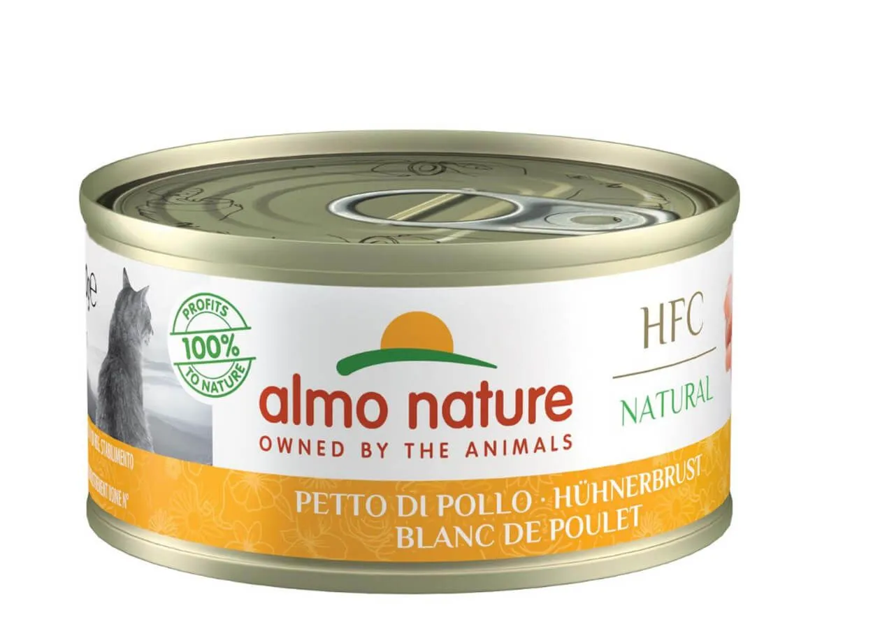 Almo HFC Natural Almo Nature Chat Natural HFC Blanc Poulet 24 X 70 G 3 Almo HFC Natural Almo Nature Chat Natural HFC Blanc Poulet 24 X 70 G