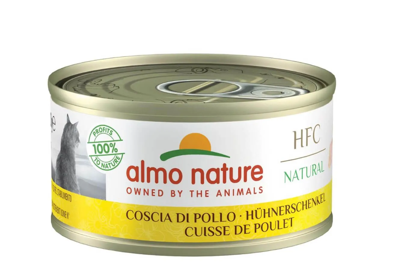Almo HFC Natural Almo Nature Chat Natural HFC Cuisse Poulet 24 X 70 G 3 Almo HFC Natural Almo Nature Chat Natural HFC Cuisse Poulet 24 X 70 G