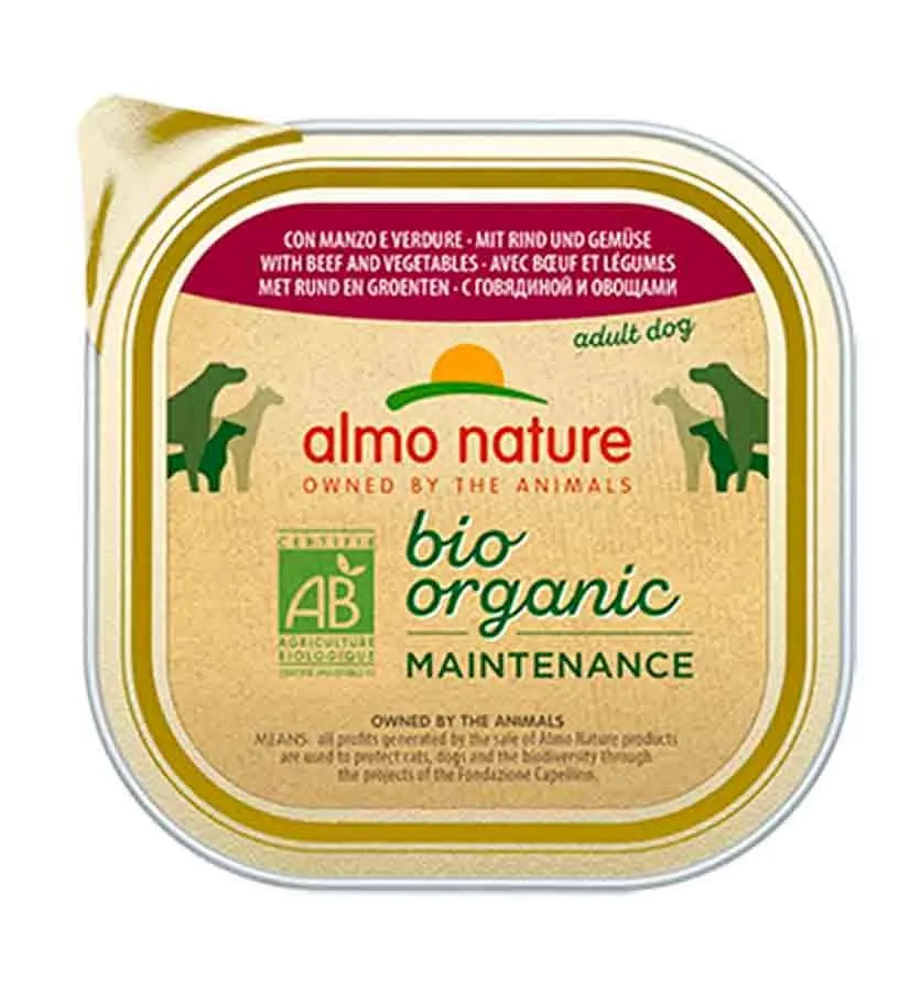 Almo Bio Organic Almo Nature Chien Bio Maintenance Boeuf Legumes 32 X 100 G 3 Almo Bio Organic Almo Nature Chien Bio Maintenance Boeuf Legumes 32 X 100 G