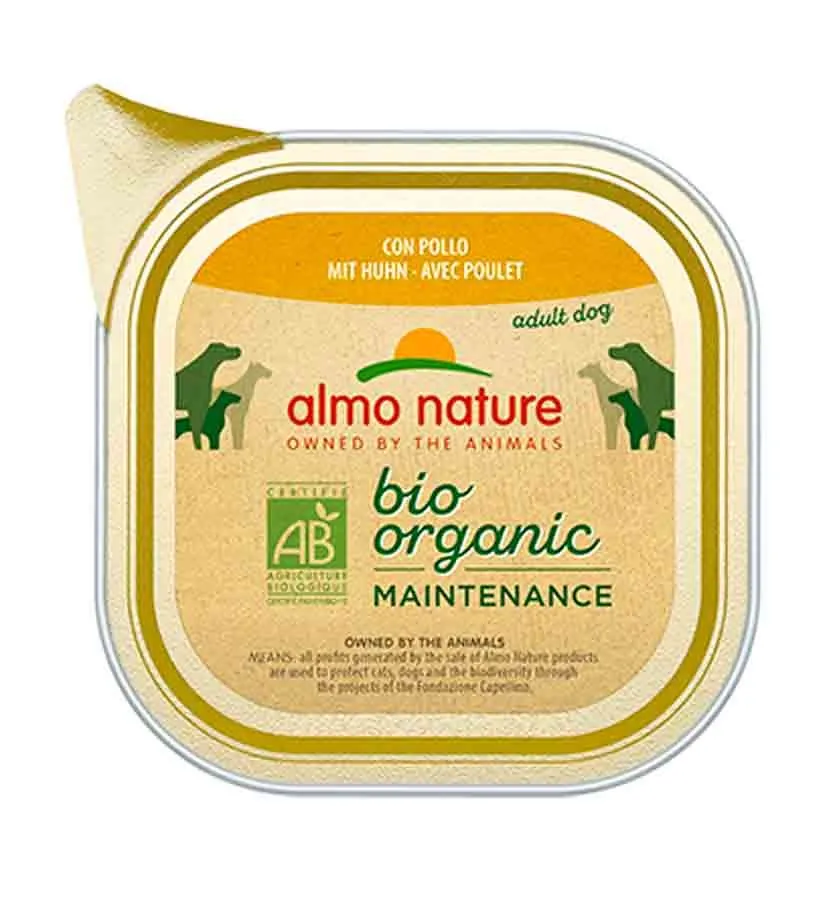 Almo Bio Organic Almo Nature Chien Bio Maintenance Poulet 32 X 100 G 3 Almo Bio Organic Almo Nature Chien Bio Maintenance Poulet 32 X 100 G