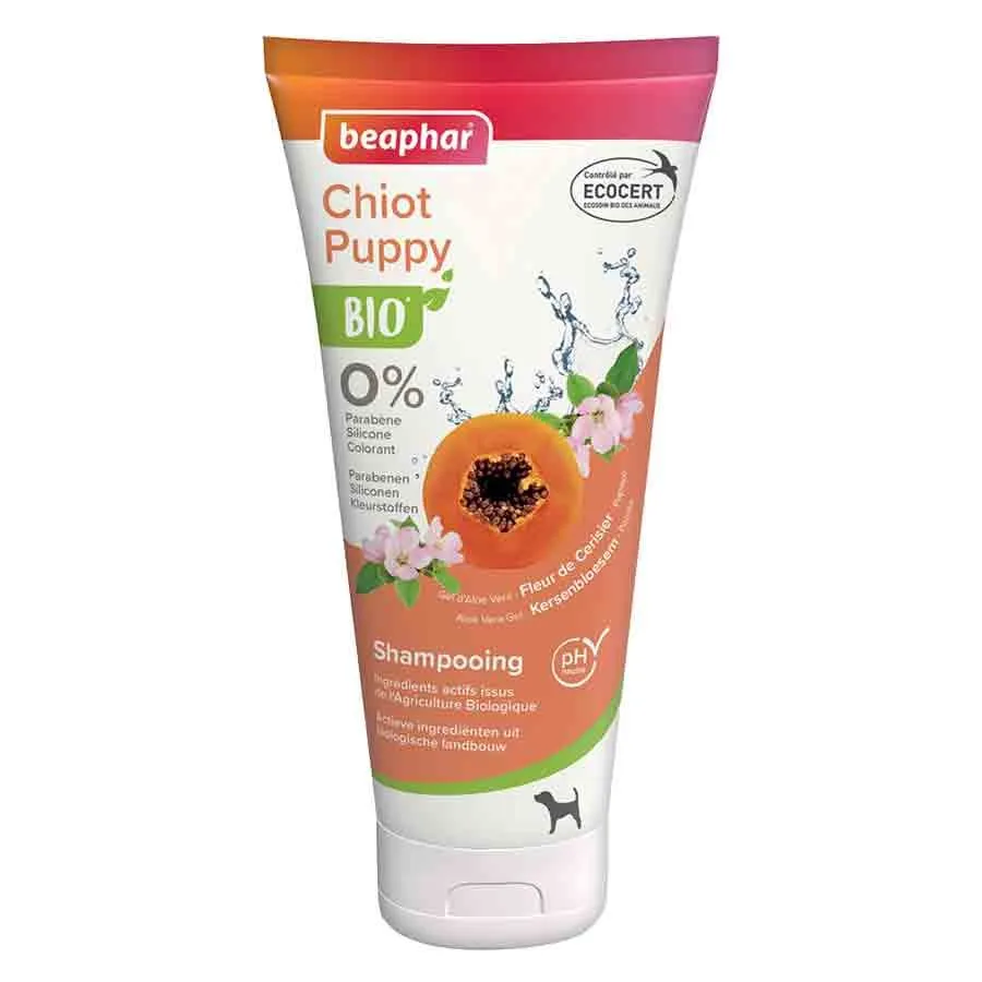 Beaphar Shampooing Chiot Bio 200 Ml 3 Beaphar Shampooing Chiot Bio 200 Ml