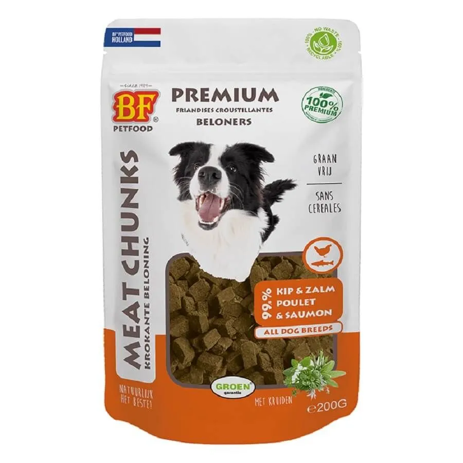 Biofood Friandise Chien Croustillante Poulet Saumon 200 G 3 Biofood Friandise Chien Croustillante Poulet Saumon 200 G