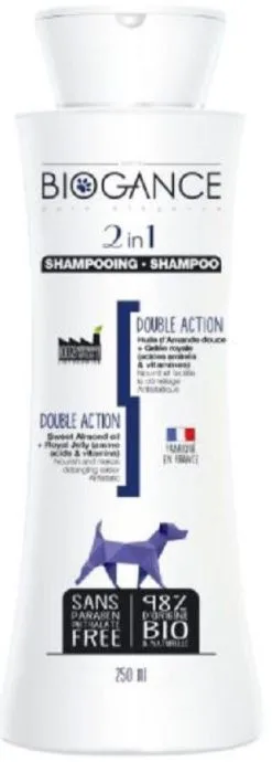 Biogance Shampooing 2 En 1 Pour Chien Et Chiot 250 Ml
