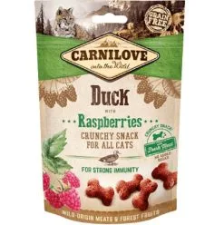 Carnilove Adult Carnilove Crunchy Snack Canard & Framboises Friandises Chat 50 G