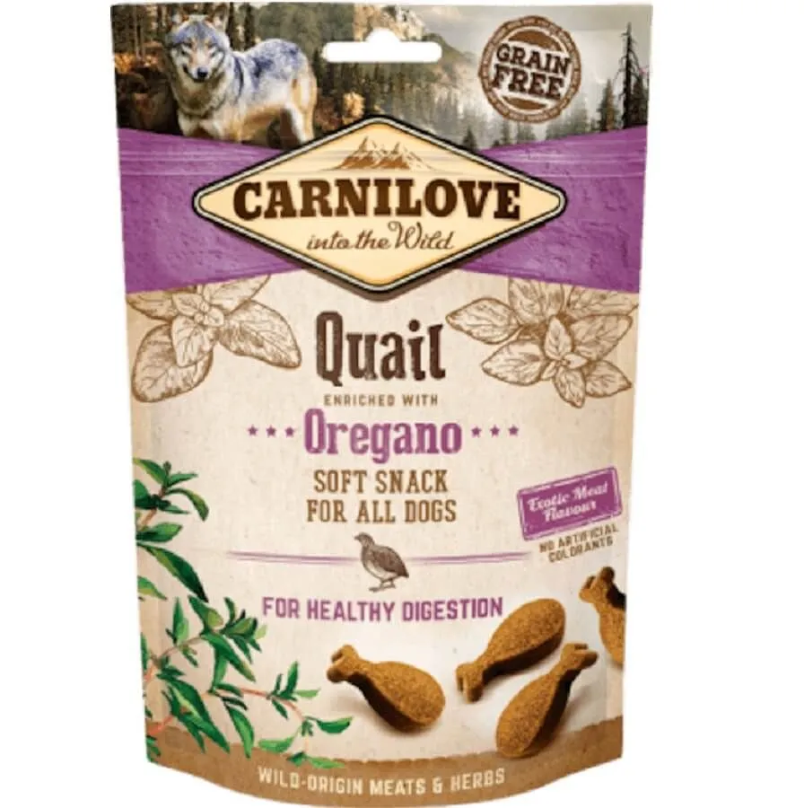 Carnilove Adult Carnilove Friandises Semi-Humides Caille & Origan Chien 200 G