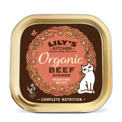 Lily's Kitchen Lily's Kitchen Organic Délice De Boeuf Bio Chat 19 X 85 G -nourriture pour chien Ventes 2023 cat organic beef tray