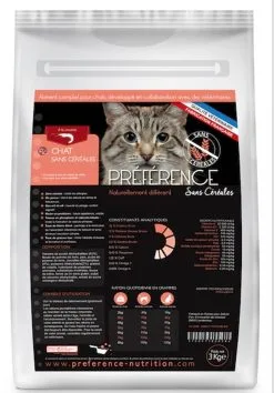 Preference Préférence Croquettes Chat Sans Céréales 10 Kg