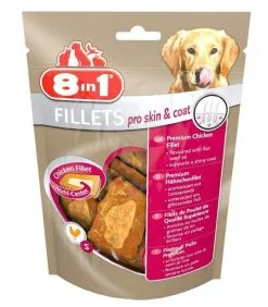 8in1 Fillets Pro Skin & Coat Pour Chien 80 G