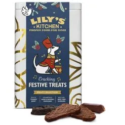 Lily's Kitchen Lily's Kitchen Boite Métal Friandises Noël Pour Chien 300 G -nourriture pour chien Ventes 2023 dctt 2