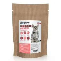 Dogteur Nutrition Dogteur Friandises Sans Céréales Au Poisson Chat 100 G