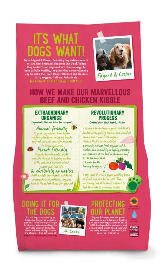 Edgard & Cooper BIO Boeuf & Poulet Frais Chien Adult 2,5 Kg 4 Edgard & Cooper BIO Boeuf & Poulet Frais Chien Adult 2,5 Kg – Image 2