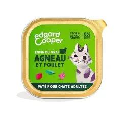Edgard & Cooper Agneau & Poulet Chat 16 X 85 G