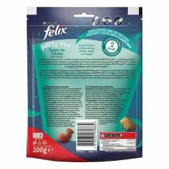 Felix Party Mix Saveur De L'Océan Chat 200 G -nourriture pour chien Ventes 2023 feilx party mix 4