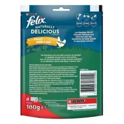 Felix Naturally Delicious Poulet Herbe à Chat 180 G -nourriture pour chien Ventes 2023 felix naturally delicious poulet herbe a chat 180 g 3