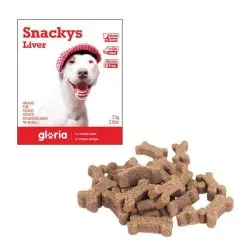 Gloria Snackys Friandises Au Foie Sans Gluten Pour Chien 75 G