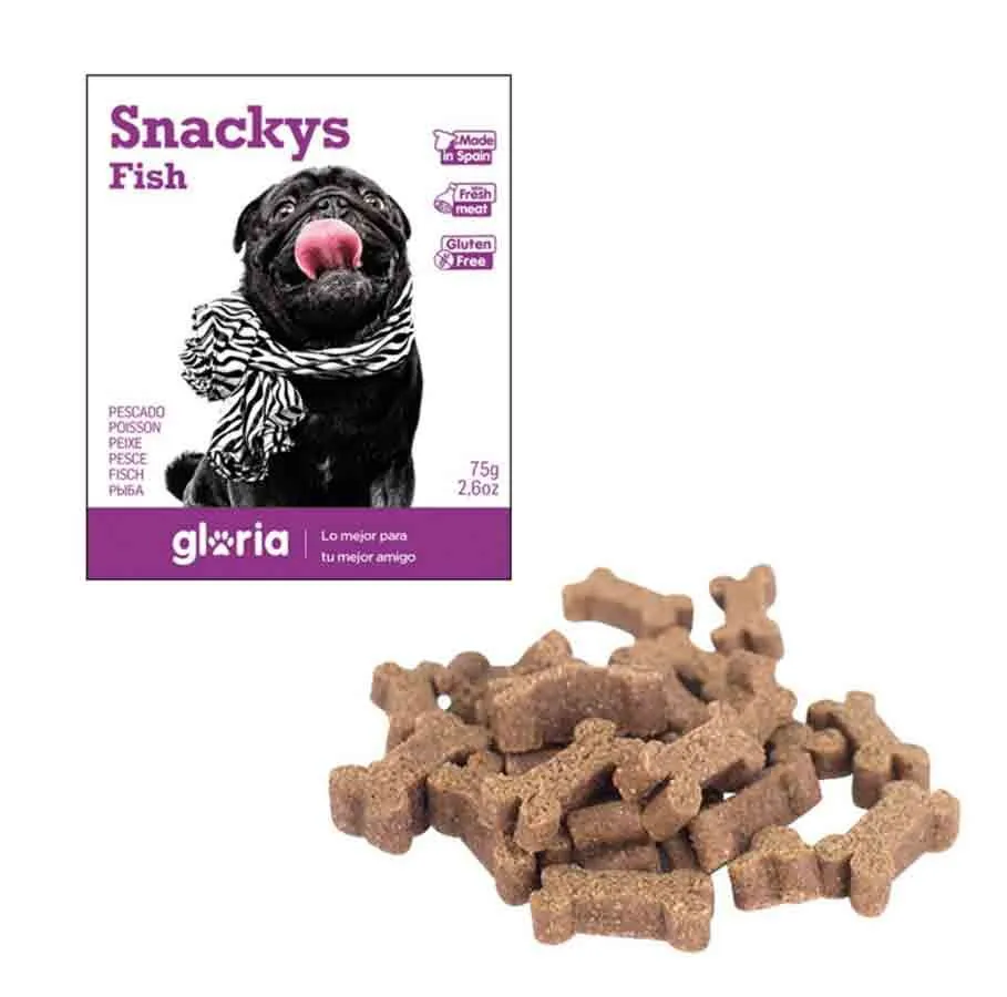 Gloria Snackys Friandises Au Poisson Sans Gluten Pour Chien 75 G 3 Gloria Snackys Friandises Au Poisson Sans Gluten Pour Chien 75 G