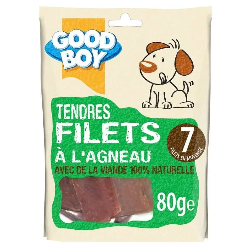 GoodBoy Good Boy Filets à L'Agneau 80 Grs