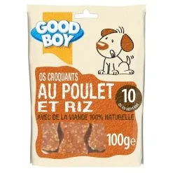 GoodBoy Good Boy Os Au Poulet & Riz 100 Grs