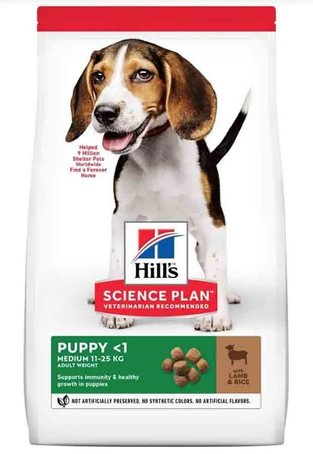 Hill's Science Plan Hill's Science Plan Canine Puppy Medium Agneau & Riz 18 Kg 3 Hill's Science Plan Hill's Science Plan Canine Puppy Medium Agneau & Riz 18 Kg