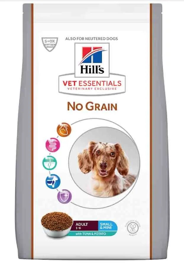 Hill's Vetessential No Grain Hill's Science Plan VetEssentials Canine Adult Small & Mini No Grain Thon & Pommes De Terre 7 Kg 3 Hill's Vetessential No Grain Hill's Science Plan VetEssentials Canine Adult Small & Mini No Grain Thon & Pommes De Terre 7 Kg
