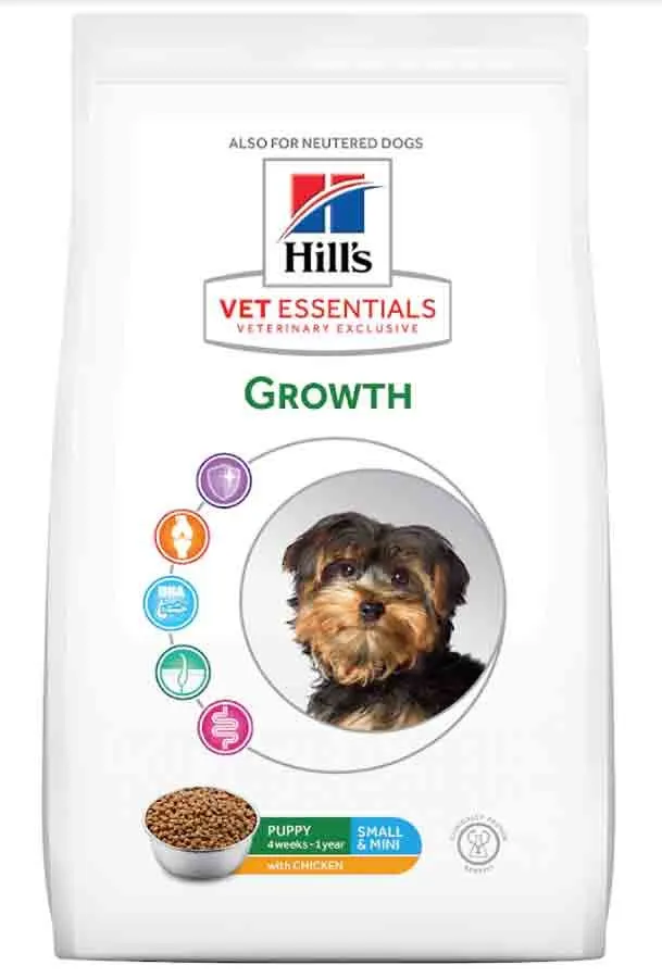 Hill's Vetessentials Hill's Science Plan VetEssentials Puppy Growth Small & Mini Poulet 7 Kg 4 Hill's Vetessentials Hill's Science Plan VetEssentials Puppy Growth Small & Mini Poulet 7 Kg – Image 2