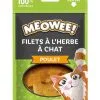 MEOWEE! Friandises Filets De Poulet Avec Catnip Pour Chat 35 G 1 MEOWEE! Friandises Filets De Poulet Avec Catnip Pour Chat 35 G -nourriture pour chien Ventes 2023 meowee friandises filets de poulet avec catnip pour chat 35 g