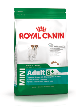 Royal Canin Size Health Nutrition Royal Canin Mini Adult 8+ 4 Kg -nourriture pour chien Ventes 2023 mi ad8 shn packshot documents packaging packshots 000005 2