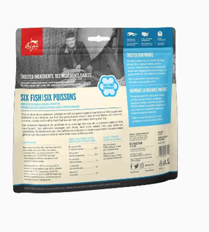 Orijen Treats Orijen 6 Fish Dog Treats Chien 42,5 G 4 Orijen Treats Orijen 6 Fish Dog Treats Chien 42,5 G – Image 2