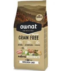 Ownat Grain Free Prime Hair & Skin Chat 3 Kg