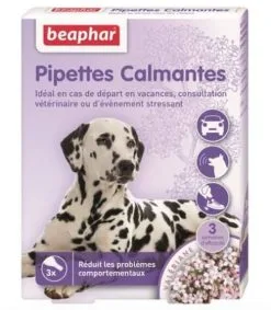 Beaphar Calmant Beaphar Chien 3 Pipettes Calmantes