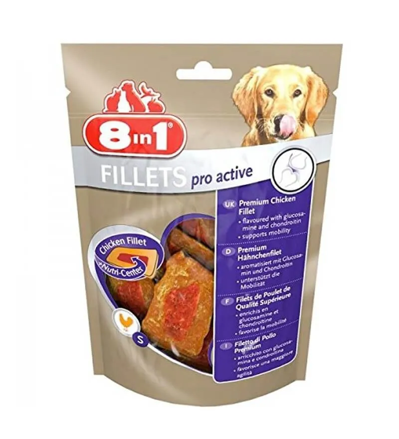 8in1 Fillets Pro Active Pour Chien 80 G 3 8in1 Fillets Pro Active Pour Chien 80 G