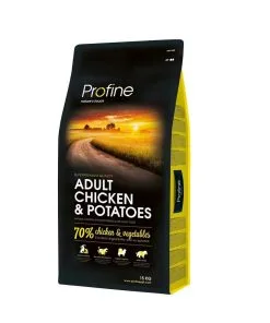 Profine Croquettes Chien Adulte Au Poulet 15 Kg + 2 Kg Offerts