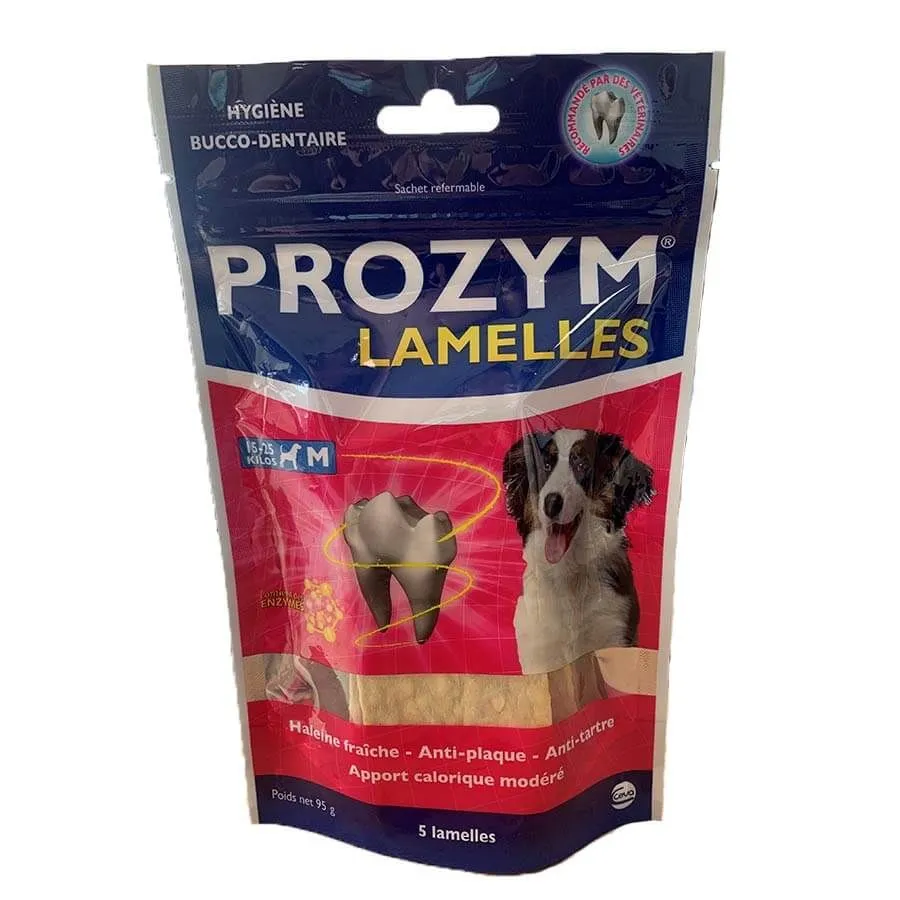 Prozym Lamelles Chiens M 15-25 Kg 5 Lamelles 3 Prozym Lamelles Chiens M 15-25 Kg 5 Lamelles