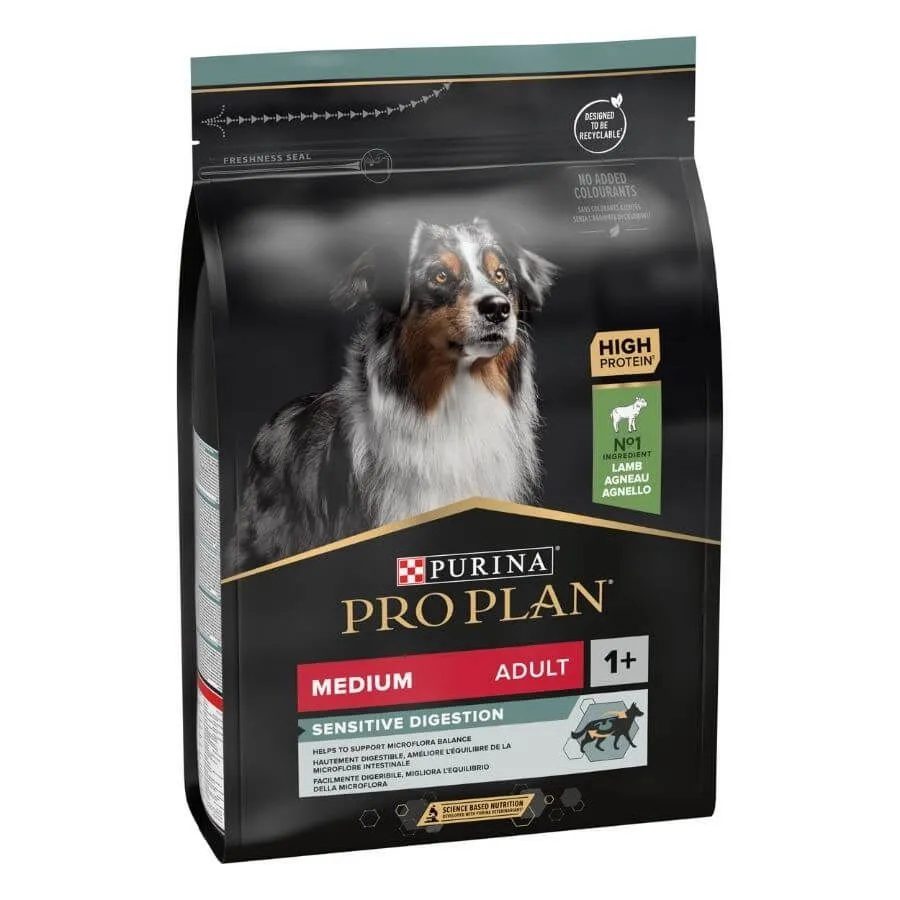 Purina ProPlan Chien Medium Adult Sensitive Digestion Agneau OPTIDIGEST 3 Kg 6 Purina ProPlan Chien Medium Adult Sensitive Digestion Agneau OPTIDIGEST 3 Kg – Image 4