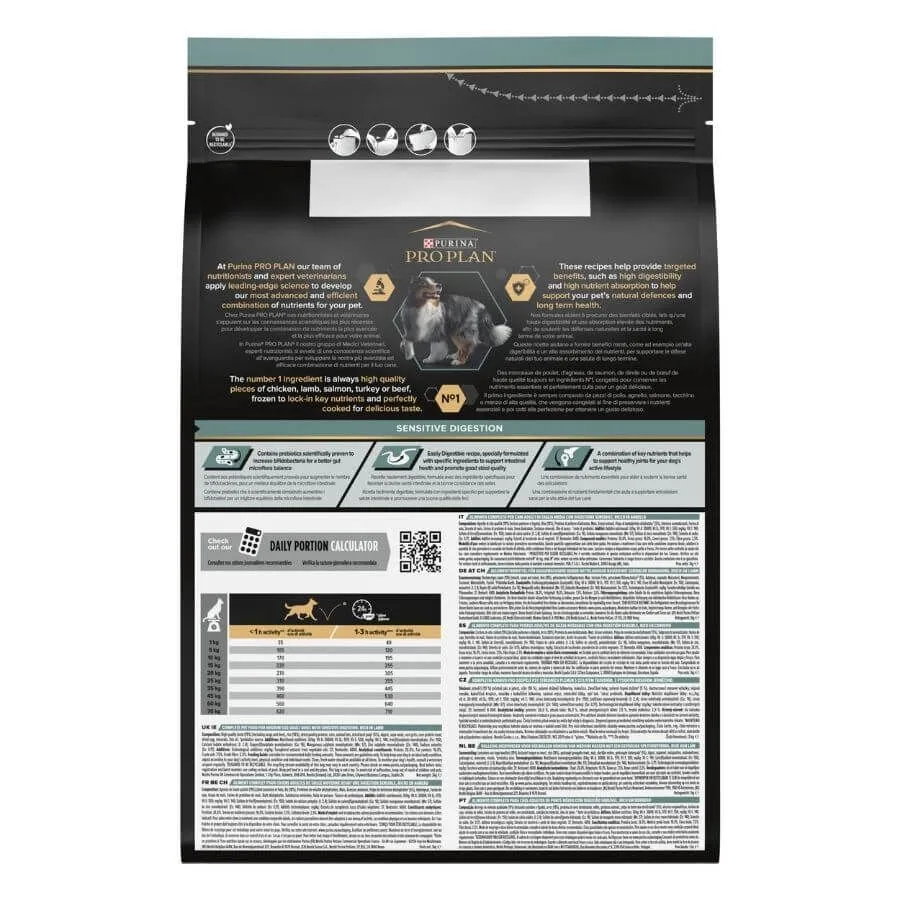 Purina ProPlan Chien Medium Adult Sensitive Digestion Agneau OPTIDIGEST 3 Kg 8 Purina ProPlan Chien Medium Adult Sensitive Digestion Agneau OPTIDIGEST 3 Kg – Image 6