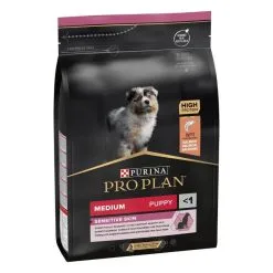 Purina Proplan Chiot Medium Sensitive Skin OPTIDERMA 3 Kg -nourriture pour chien Ventes 2023 purina pro plan dog medium puppy sensitive skin optiderma 3 kg 2