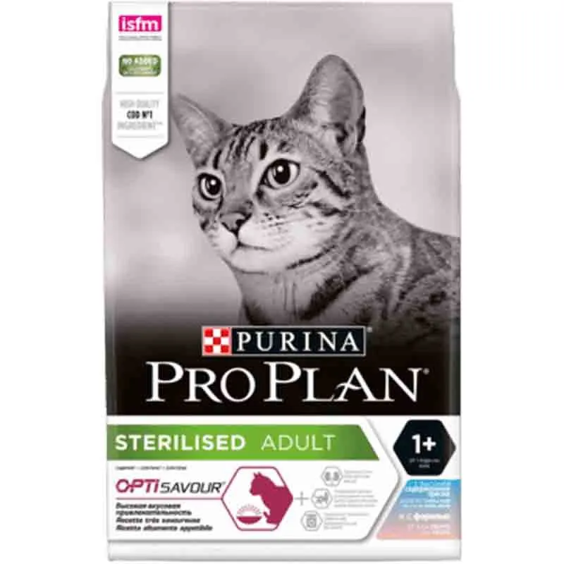 Purina Proplan Optisavour Chat Adult Sterilised Cabillaud Et Truite 3 Kg 3 Purina Proplan Optisavour Chat Adult Sterilised Cabillaud Et Truite 3 Kg