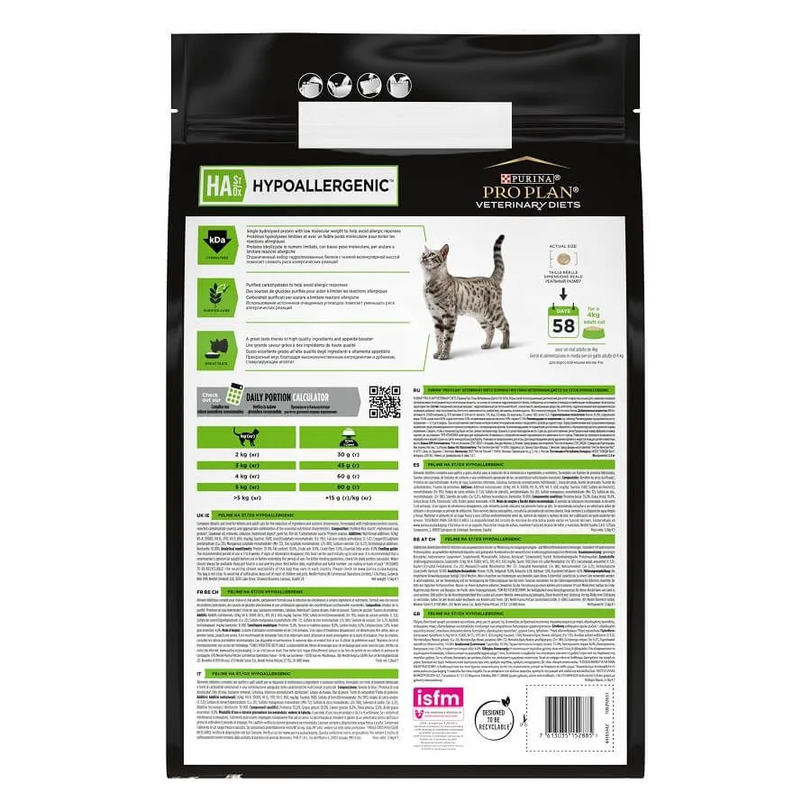 Purina Proplan PPVD Chat HA Hypoallergenic 3.5 Kg 4 Purina Proplan PPVD Chat HA Hypoallergenic 3.5 Kg – Image 2