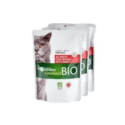 Equilibre & Instinct Bio Boeuf Pour Chat 22 X 100 G -nourriture pour chien Ventes 2023 quilibre et instinct minc s boeuf 1