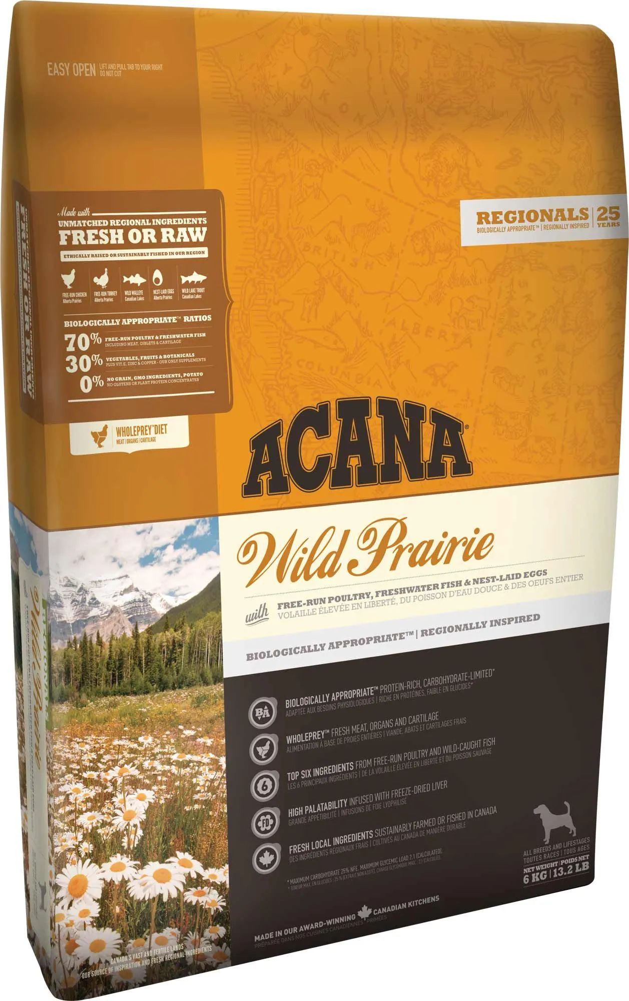Acana Regionals Wild Prairie Chien 2 Kg 4 Acana Regionals Wild Prairie Chien 2 Kg – Image 2