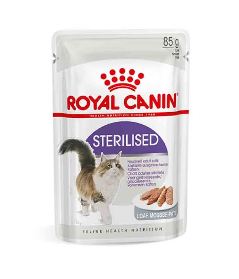 Royal Canin Feline Health Nutrition Sterilised Mousse 12 X 85 G 3 Royal Canin Feline Health Nutrition Sterilised Mousse 12 X 85 G