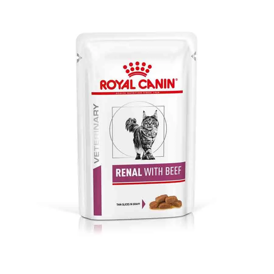 Royal Canin Veterinary Diet Royal Canin Vet Chat Renal Boeuf Sachet 12 X 85 G 3 Royal Canin Veterinary Diet Royal Canin Vet Chat Renal Boeuf Sachet 12 X 85 G